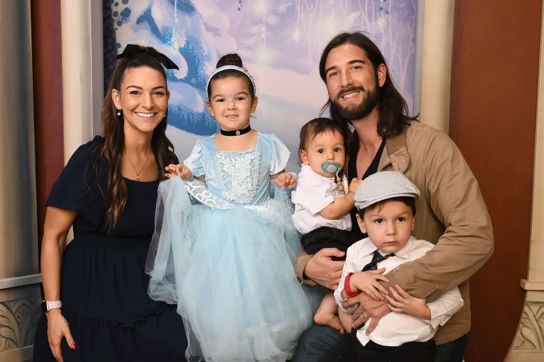 The Dobbins family at Disney World