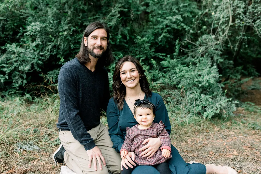Patrick and Cristina Dobbins with their family
